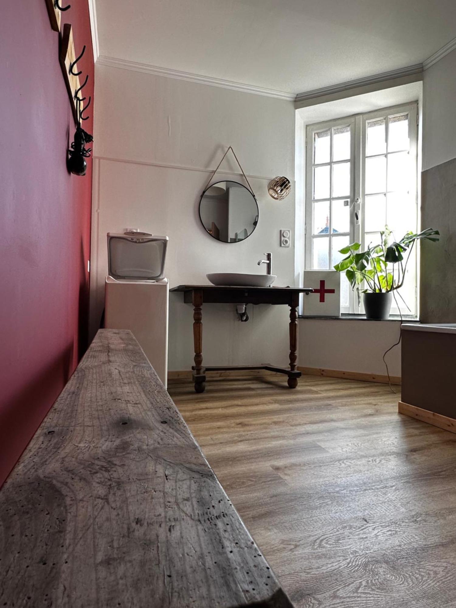 Вилла La Casa Rosa Neant-sur-Yvel Экстерьер фото